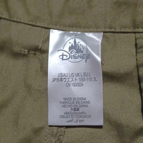 Disney Buzz Lightyear star command Olive Green Cargo pants NWT - Picture 8 of 16